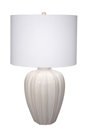 Seraphina Ceramic Table Lamp with Linen Shade