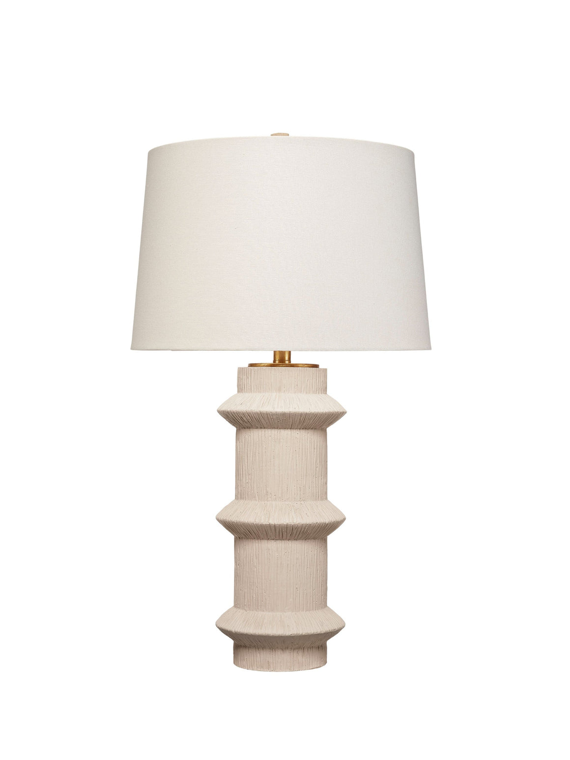 Trousdale Polyresin Table Lamp with Linen Shade
