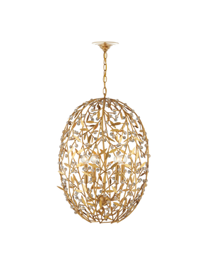 Secret Garden Gold Chandelier