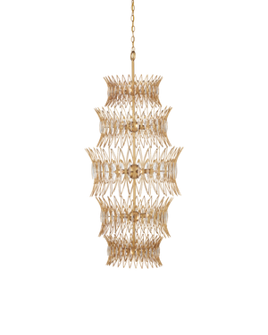 Marquise Large Gold Chandelier