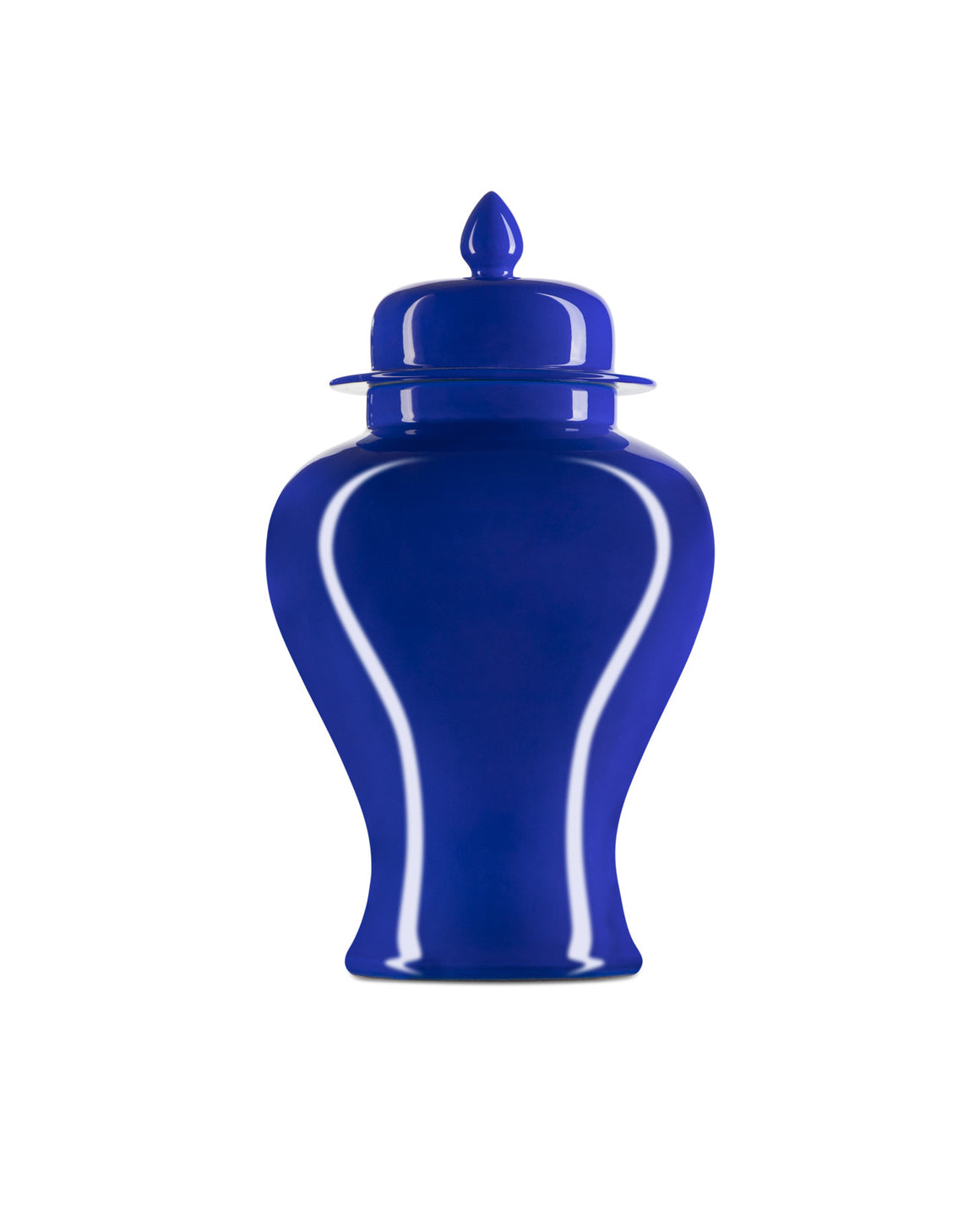 Ocean Blue Large Temple Jar