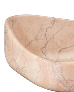 Deaton Rosa Marble Bowl