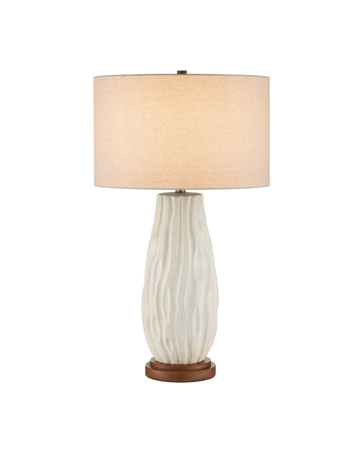 Water-borne White Table Lamp