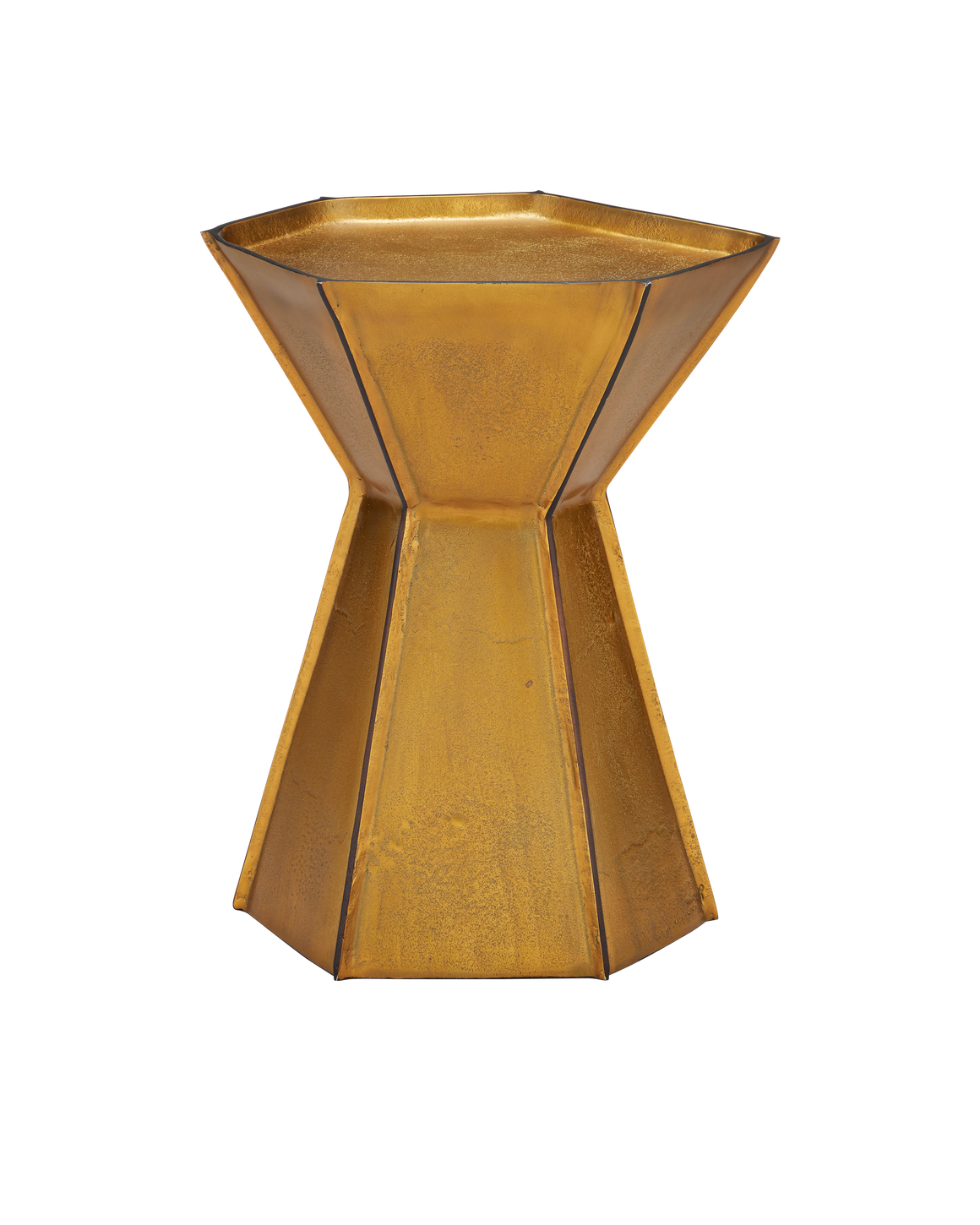 Merola Gold Accent Table