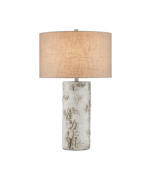 Faux Birch Table Lamp
