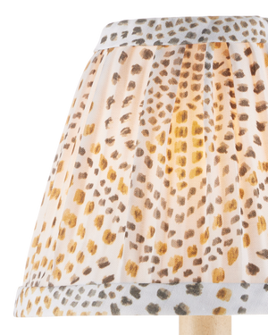 Lenore Gold Tapered Chandelier Shade