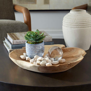 Uttermost Organic Embrace Outdoor Teak Bowl