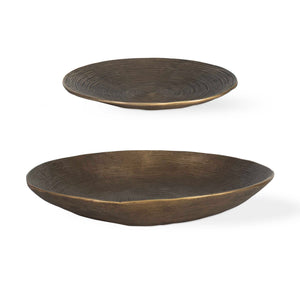 Uttermost Stratum Oval Brass Bowls Set/2 (Copy)