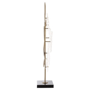 Uttermost Glass Garden Table Sculpture