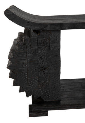Duma Bench, Burnt Black