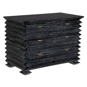 Tiago Chest, Cinder Black