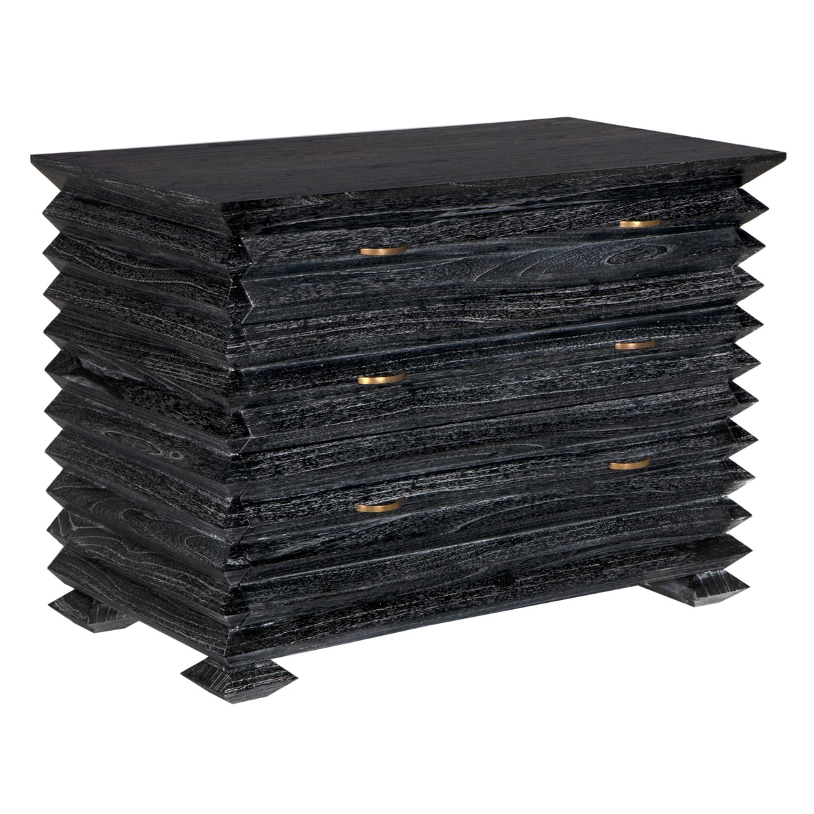 Tiago Chest, Cinder Black