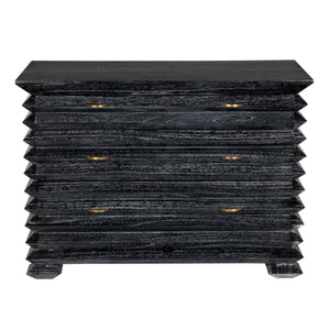 Tiago Chest, Cinder Black