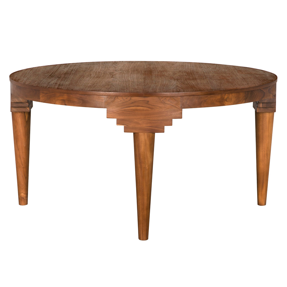 Davis Dining Table, Clear Coat Semi Gloss