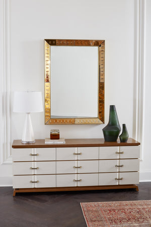 Large Mirror, Antique Champagne | Reese Collection | Villa & House