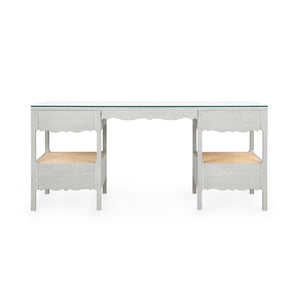 Arianna Desk, Soft Gray | Arianna Collection | Villa & House