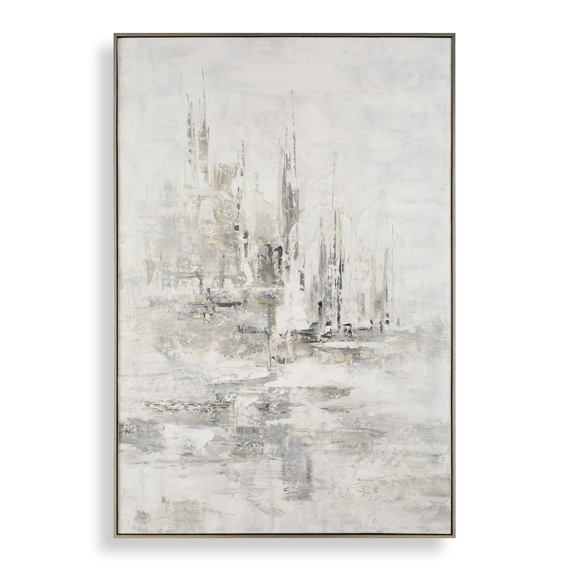 Uttermost Hours In Silence Abstract Art