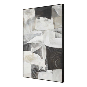 Uttermost Folding Time Framed Abstract Art
