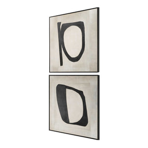 Uttermost Characters Abstract Art Set/2