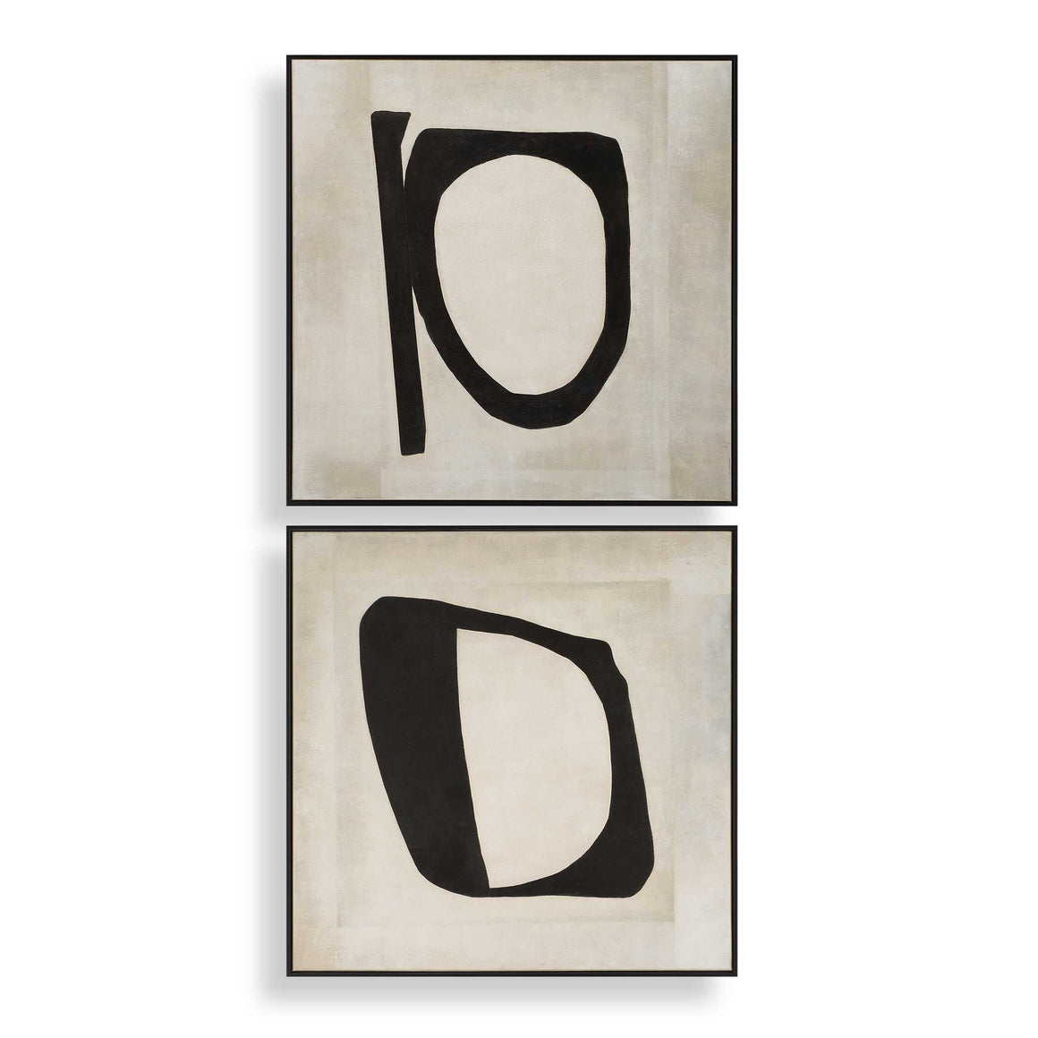Uttermost Characters Abstract Art Set/2