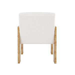 Astor Accent Chair in Burl Wood