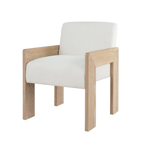 Astor Accent Chair in Cerused Oak