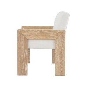 Astor Accent Chair in Cerused Oak