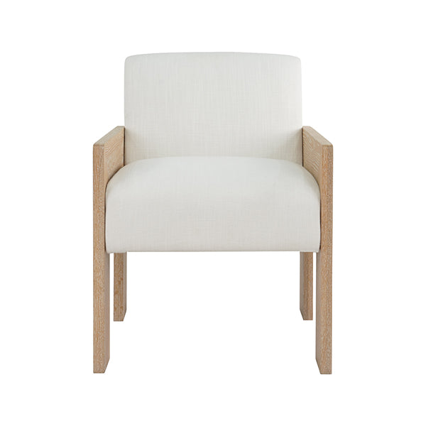 Astor Accent Chair in Cerused Oak