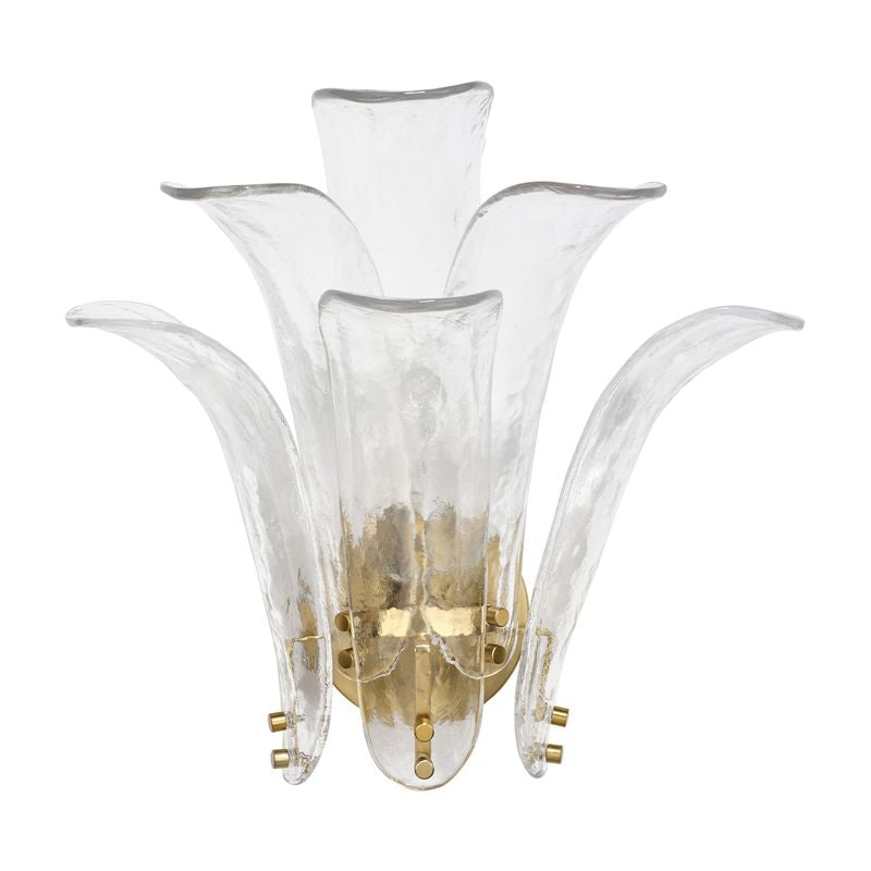 Cala 1-Light Sconce, Clear