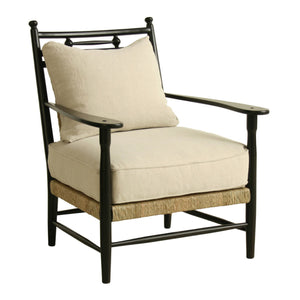 Abigail Rush Arm Chair with Cushions