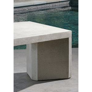 Flatiron Stone Bench - Greystone Patina