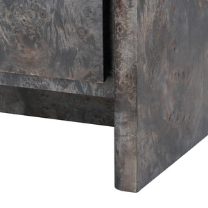 Beatrice 2-Drawer End Table, Arabica Burl | Beatrice Collection | Villa & House