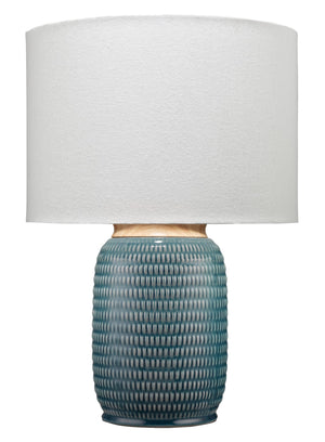 Graham Ceramic Table Lamp, Blue