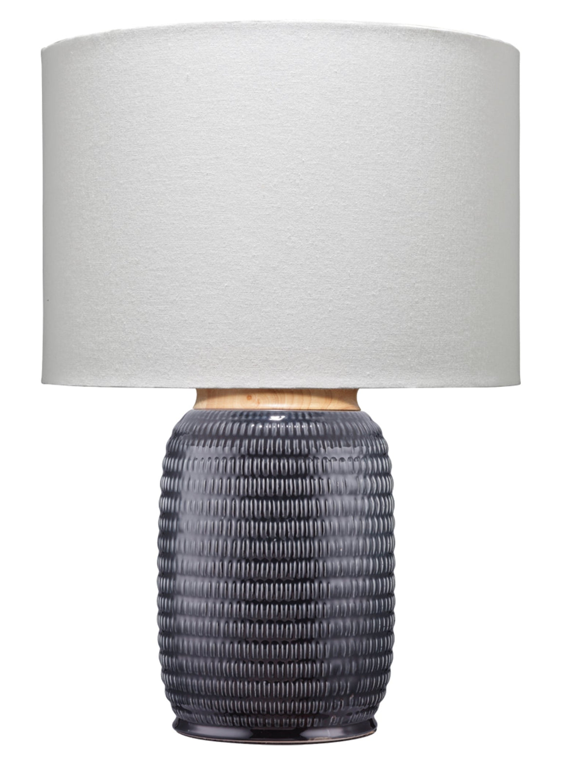 Graham Ceramic Table Lamp, Navy