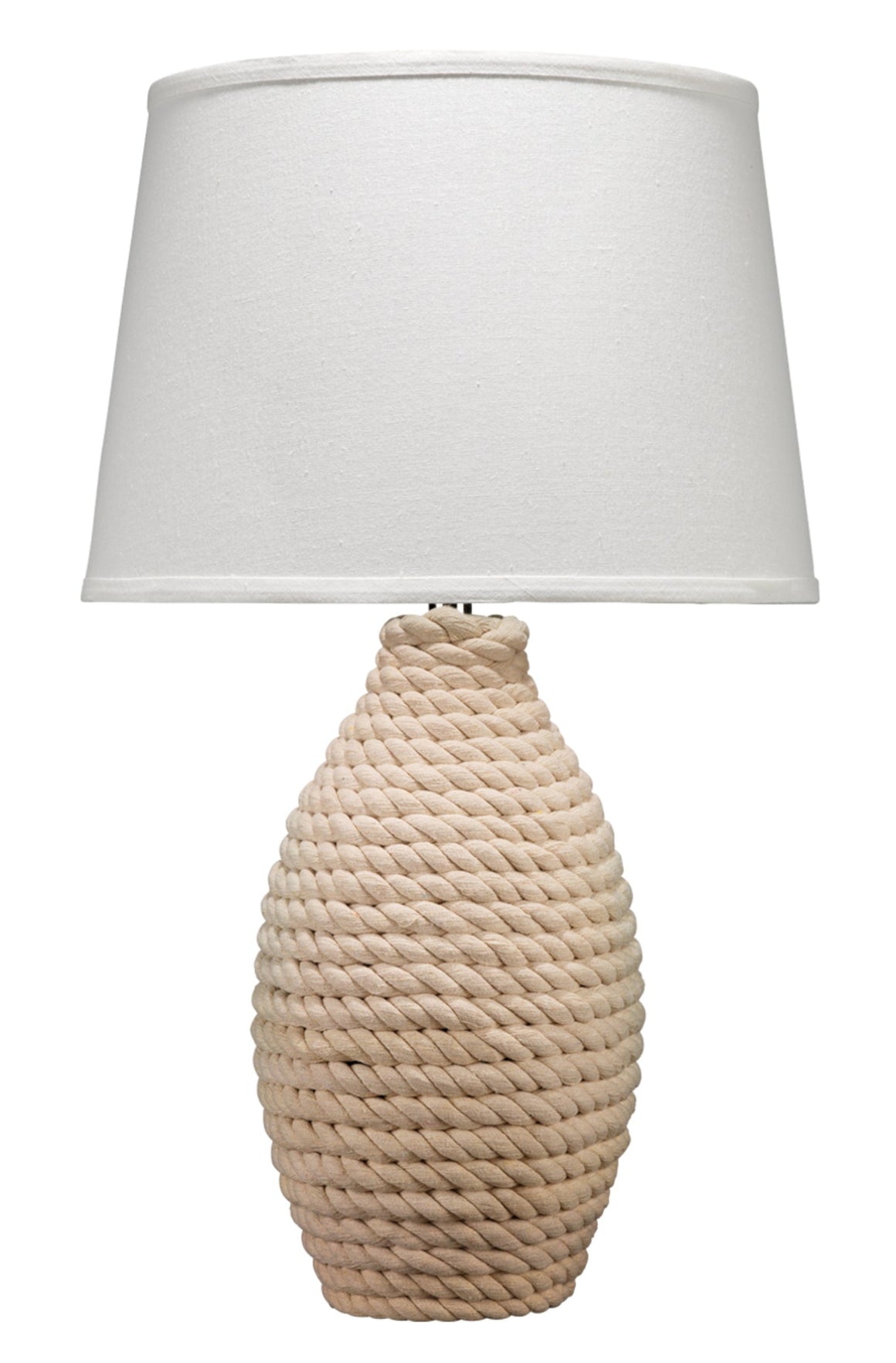 Rope Table Lamp, Off White