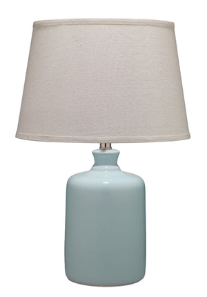 Milk Jug Glass Table Lamp, Blue