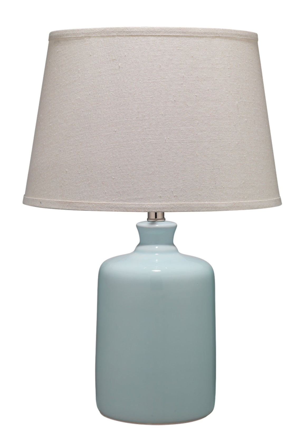Milk Jug Glass Table Lamp, Blue