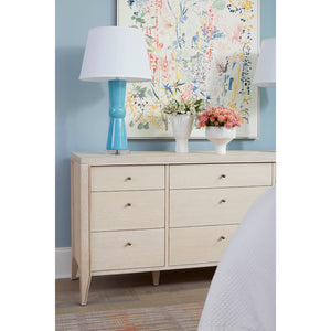Extra Large 9-Drawer - Bleached Cerused Oak | Paola Collection | Villa & House