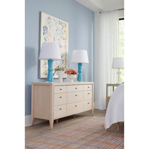 Extra Large 9-Drawer - Bleached Cerused Oak | Paola Collection | Villa & House