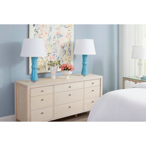 Extra Large 9-Drawer - Bleached Cerused Oak | Paola Collection | Villa & House