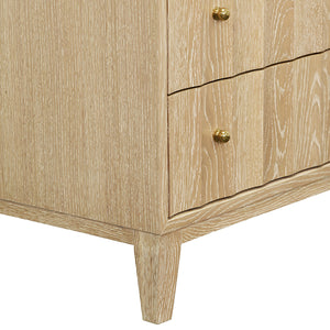 Carmack Side Table in Cerused Oak
