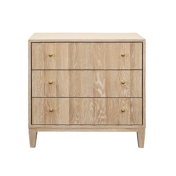 Carmack Side Table in Cerused Oak