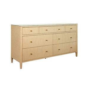 Carnegie Drawer Chest in Natural Glasscloth