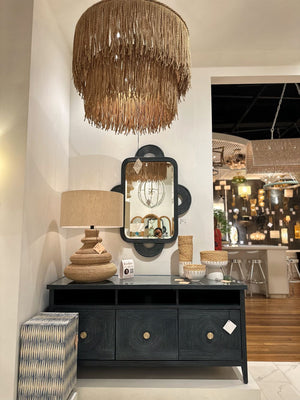 Santos Vintage Navy Rectangular Cabinet