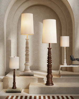 Currey and Company Malayan Floor Lamp