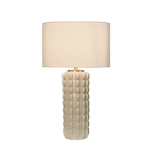 Cece Table Lamp in Beige Glaze