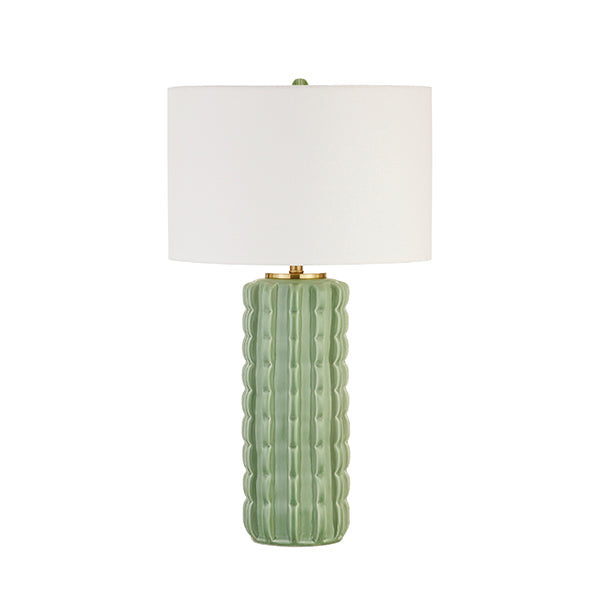 Cece Table Lamp in Celadon Green Glaze