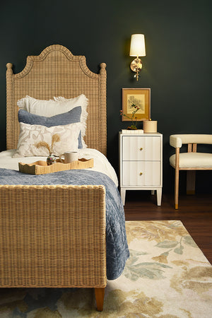 Hammond Side Table in Matte White Lacquer
