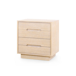 Cora 4-Drawer End Table, Sand | Cora Collection | Villa & House