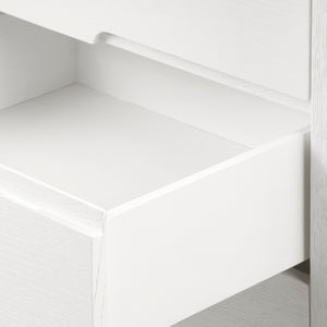 Cora 8-Drawer & 2-Door Cabinet, Soft White | Cora Collection | Villa & House